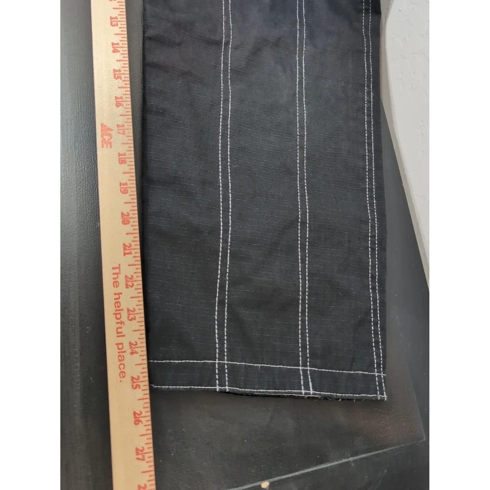 Brazilian Jiu Jitsu Pants Black With White Drawstring Waist Size A2 *Pants Only*